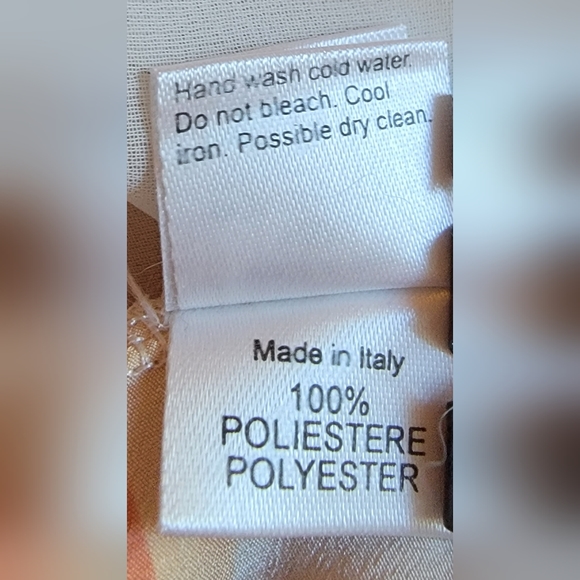 Studio by Cantarelli Spaghetti strap sun dress with  liner Sz 6 (Italian Sz 42) - Picture 9 of 9